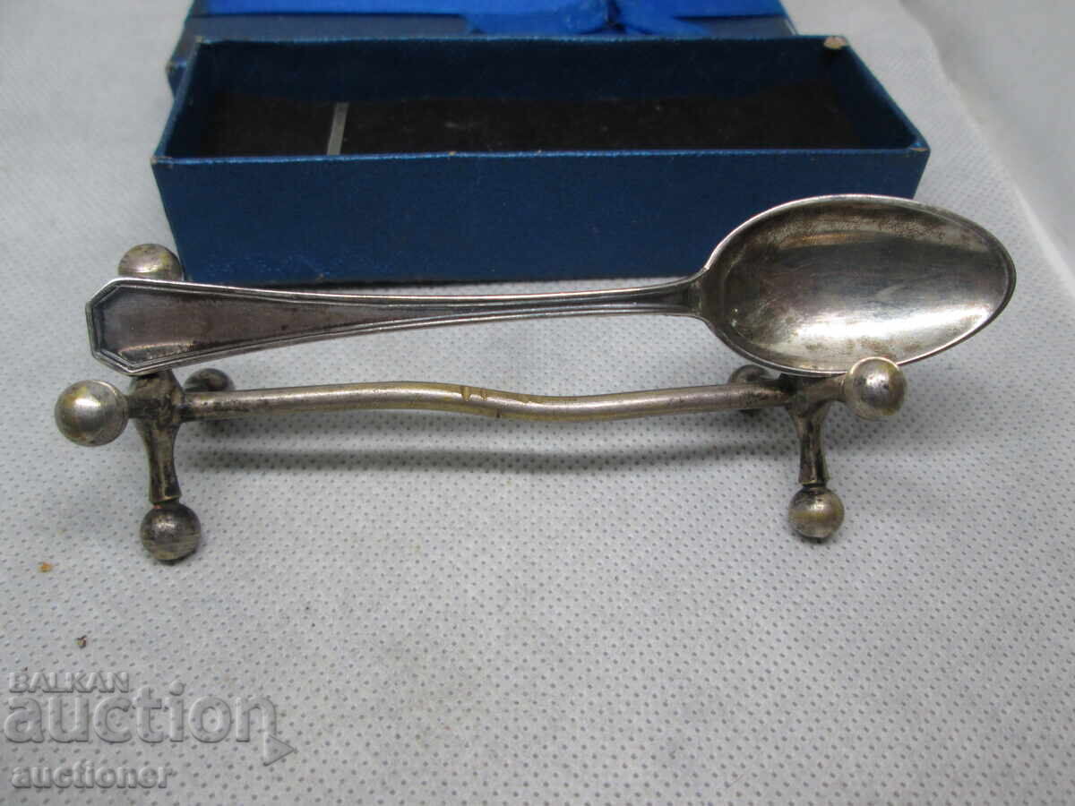 Аукцион СРЕБЪРНА ЛЪЖИЧКА ПРОБА-800 С КУТИЙКА