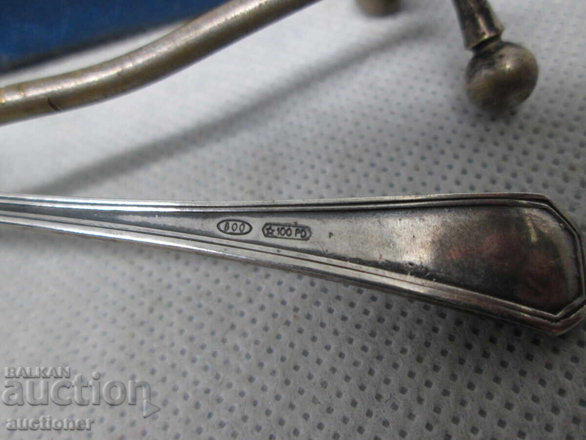 СРЕБЪРНА ЛЪЖИЧКА ПРОБА-800 С КУТИЙКА - 5