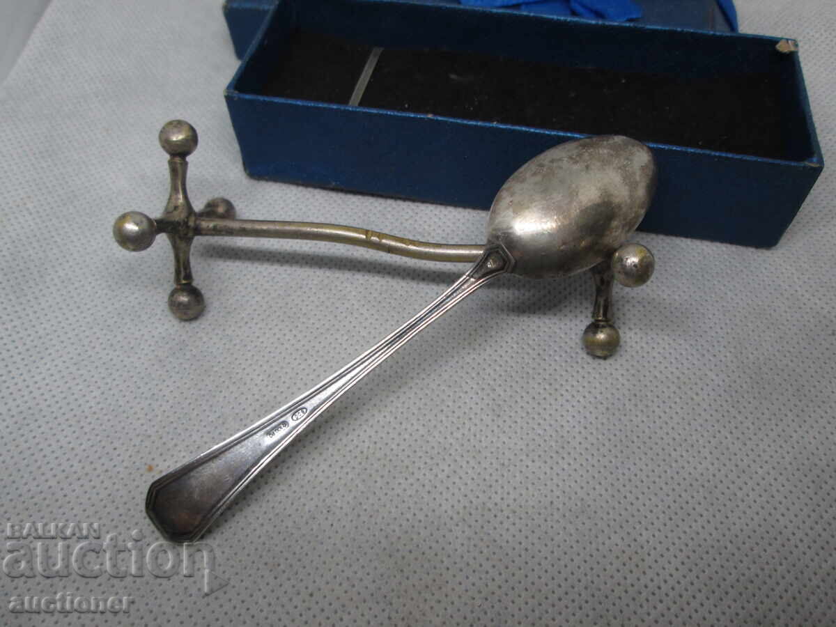 СРЕБЪРНА ЛЪЖИЧКА ПРОБА-800 С КУТИЙКА - 7