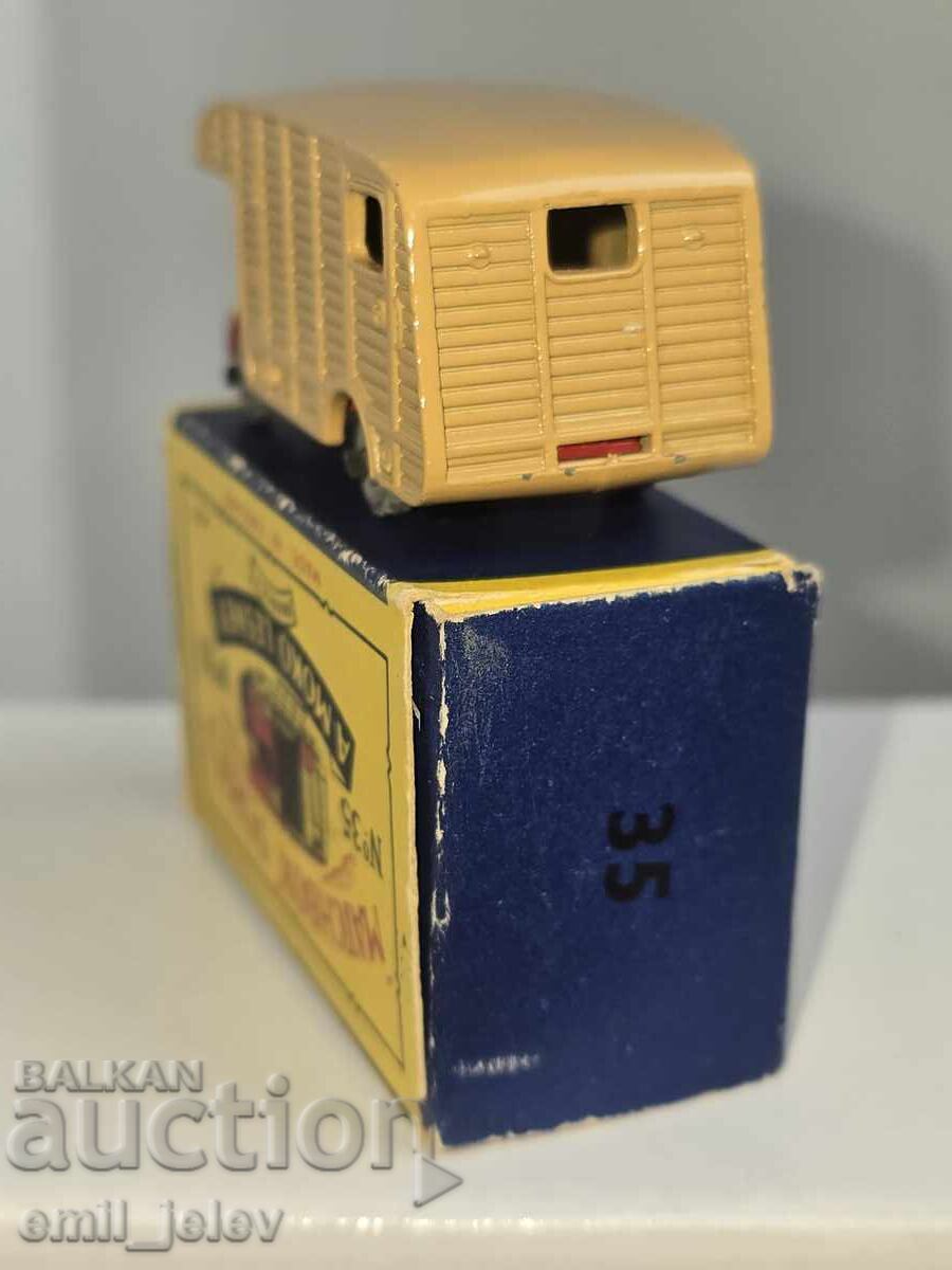 Παράδοση Matchbox Lesney No.35A Horse Box 1957 - σε αυθεντικό κουτί Παράδοση Matchbox Lesney No.35A Horse Box 1957 - σε αυθεντικό κουτί