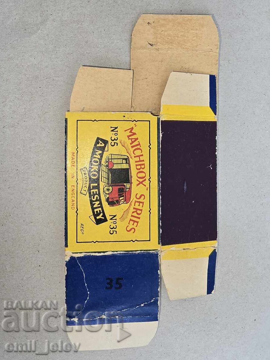 Matchbox Lesney No.35A Horse Box 1957 - σε αυθεντικό κουτί - 7 Matchbox Lesney No.35A Horse Box 1957 - σε αυθεντικό κουτί - 7