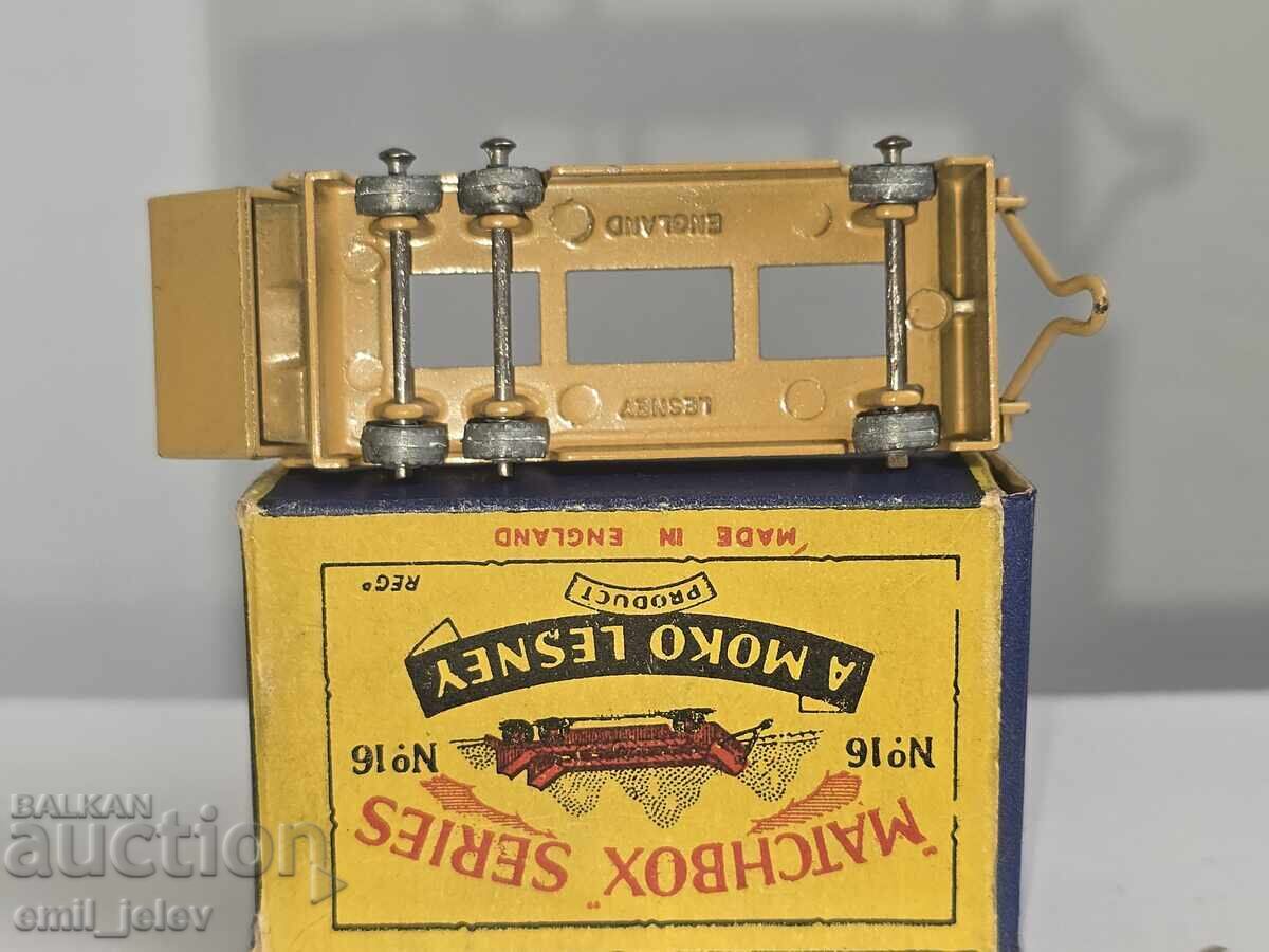 Matchbox Lesney No.16A Trailer 1955 год. -в орг.кутия - 5