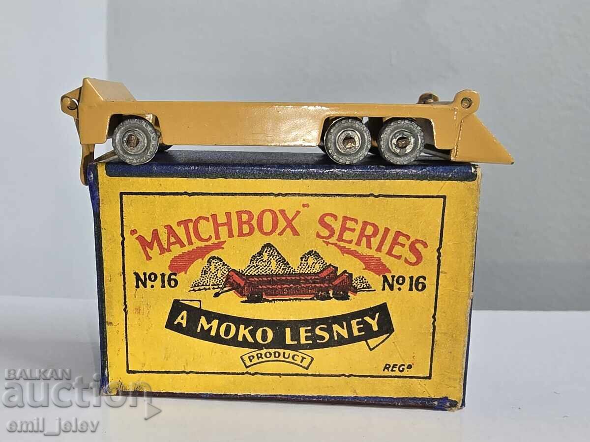 Matchbox Lesney No.16A Trailer 1955 год. -в орг.кутия
