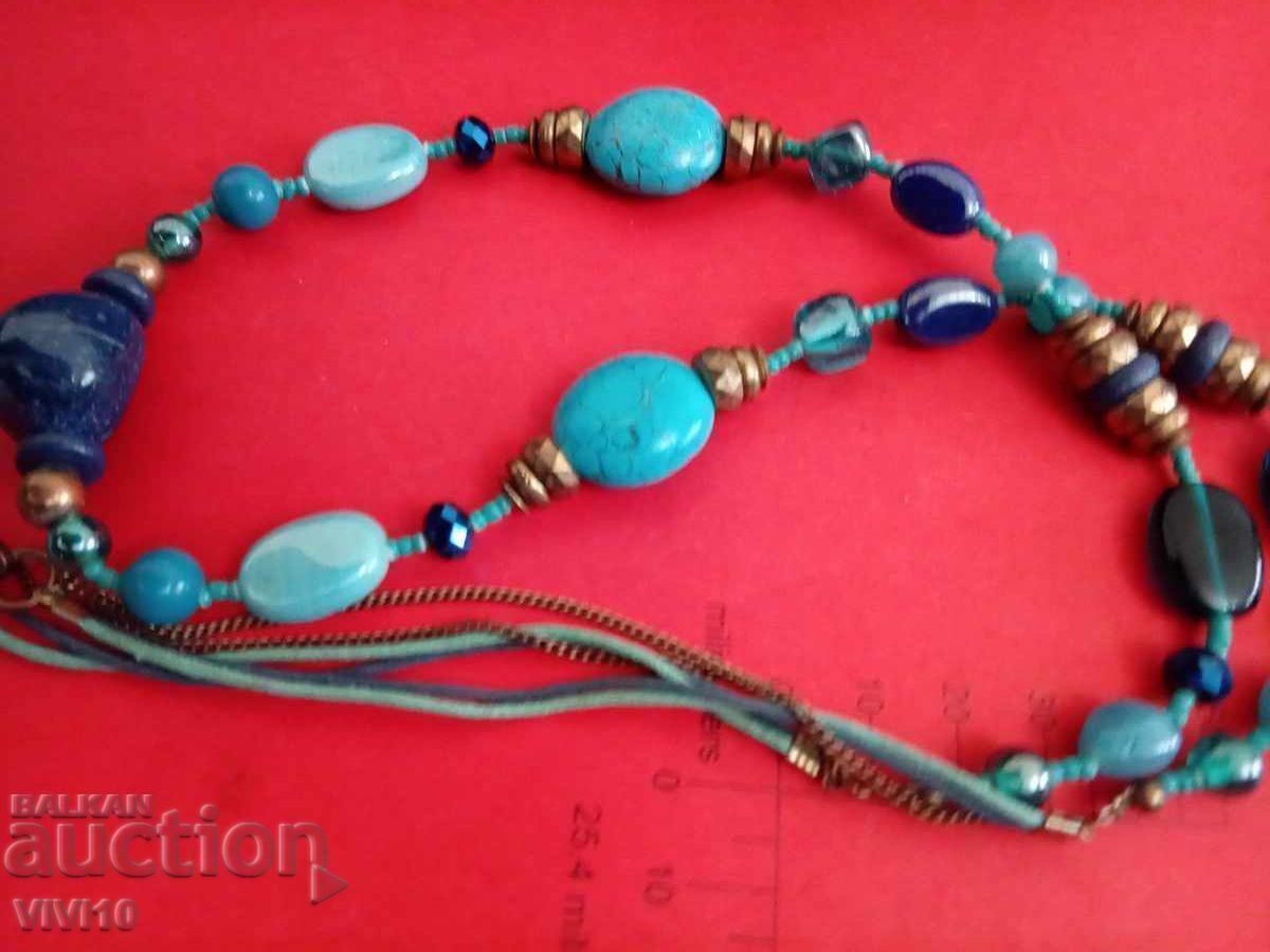 Antique necklace with natural stones Antique necklace with natural stones