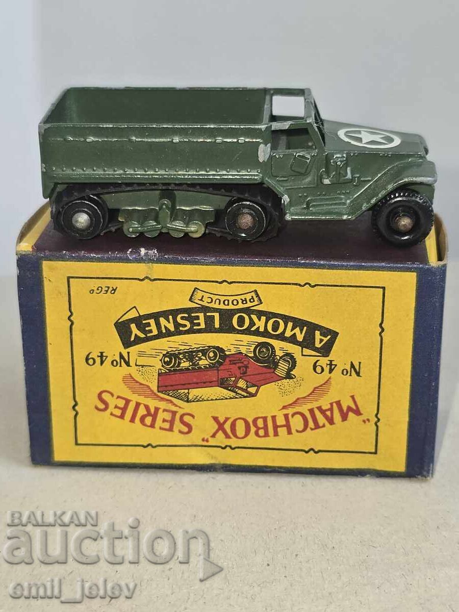 Matchbox Lesney No. 55A DUKW 1958 year. - in original box with price 99.00 BGN | € 50.62 Matchbox Lesney No. 55A DUKW 1958 year. - in original box with price 99.00 BGN | € 50.62