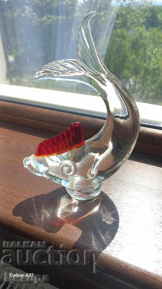 ΓΥΑΛΙΝΟ ΨΑΡΙ ΦΙΓΟΥΡΑ