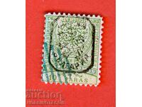 BULGARIA DE SUD RUMELIA 10 Bani LEUȚUL ÎN CADRU - TIPĂRIT - 1885