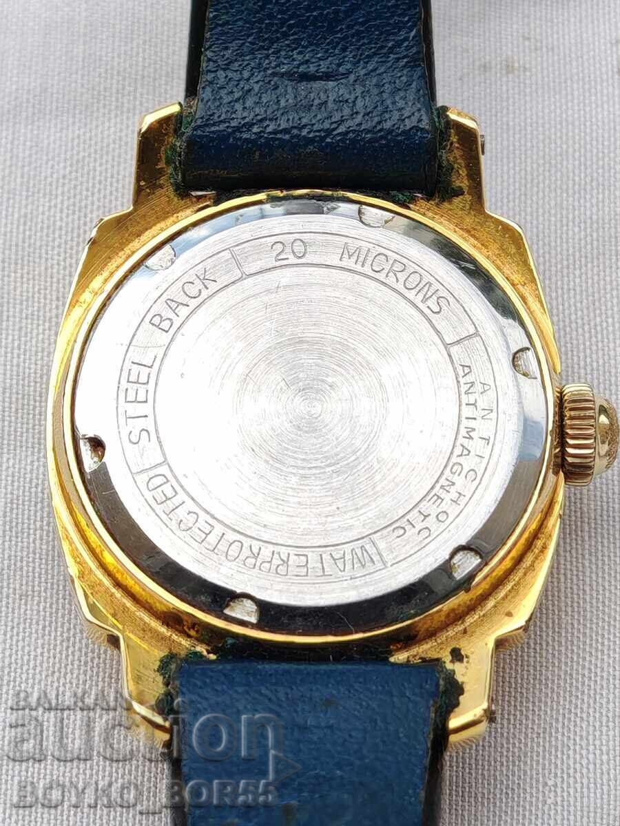 Delivery of Swiss Ladies' Mechanical Gold-Plated Watch BIFORA 20 mk Delivery of Swiss Ladies' Mechanical Gold-Plated Watch BIFORA 20 mk