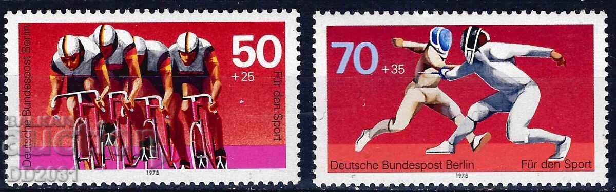 Γερμανία /Δυτικό Βερολίνο/ 1978 - σπορ MNH