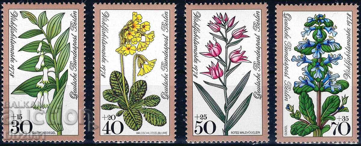 Γερμανία /Δυτικό Βερολίνο/ 1978 - λουλούδια MNH Γερμανία /Δυτικό Βερολίνο/ 1978 - λουλούδια MNH