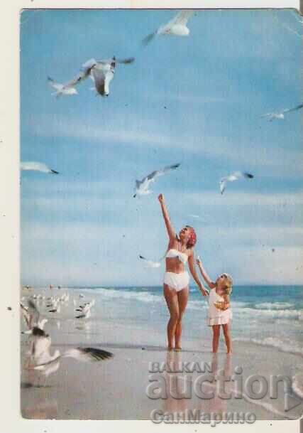 Κάρτα Βουλγαρία Μαύρη Θάλασσα Θέα