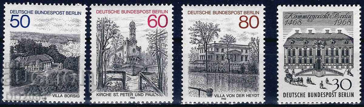 Γερμανία /Δυτικό Βερολίνο/ 1982 / 68 - αρχιτεκτονική MNH
