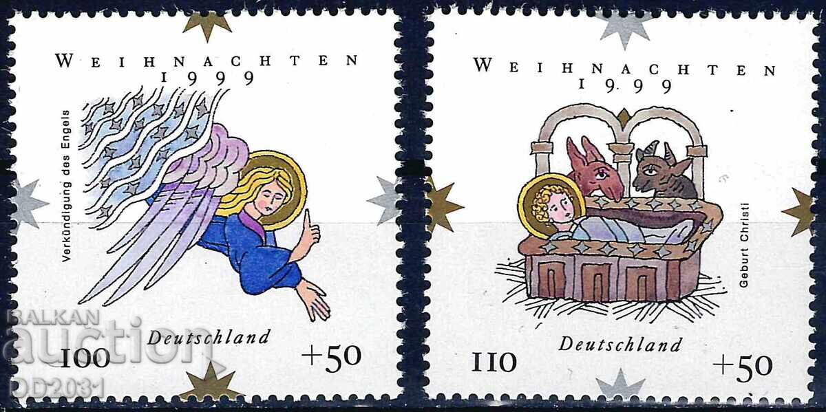 Germania 1999 - Crăciun religie MNH Germania 1999 - Crăciun religie MNH