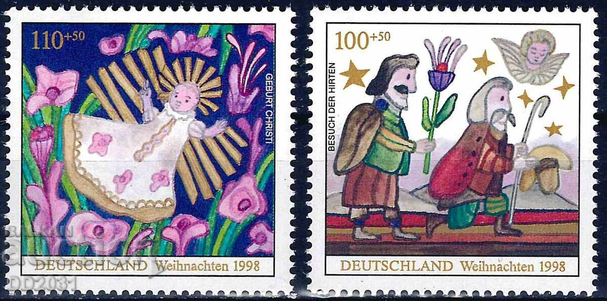 Germania 1998 - desene de Crăciun MNH