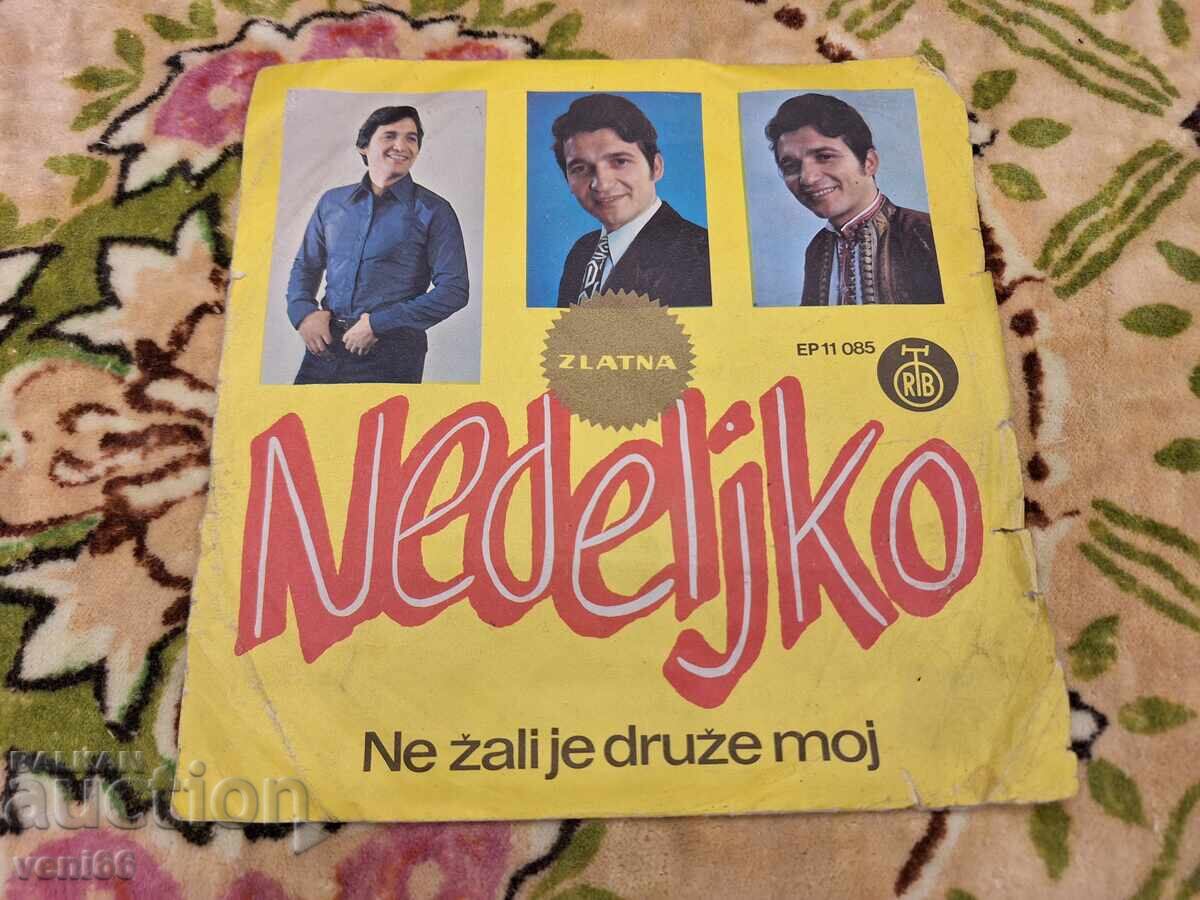 Δίσκος βινυλίου - μικρό μέγεθος - Nedeljko Bilić Δίσκος βινυλίου - μικρό μέγεθος - Nedeljko Bilić