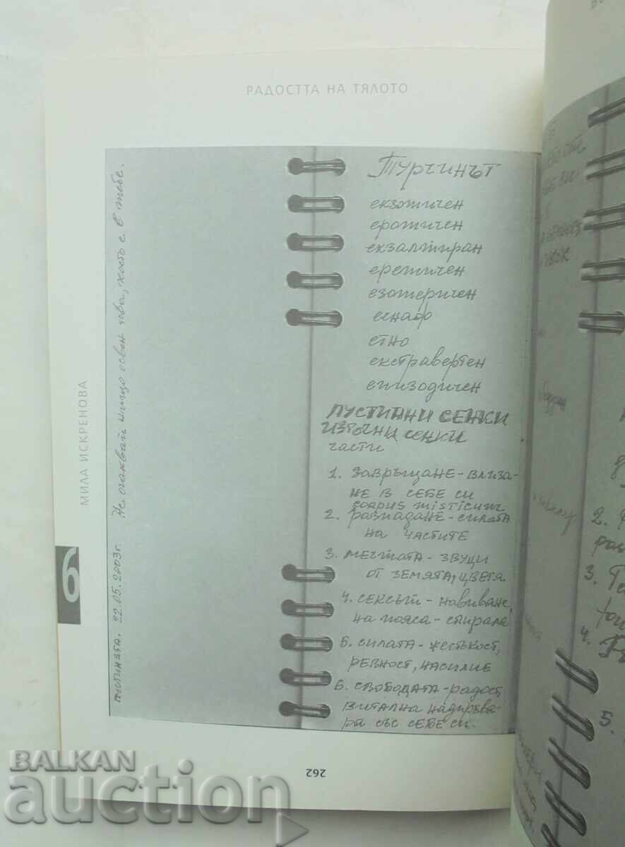Παράδοση Η χαρά του σώματος - Μίλα Ισκρένοβα 2012