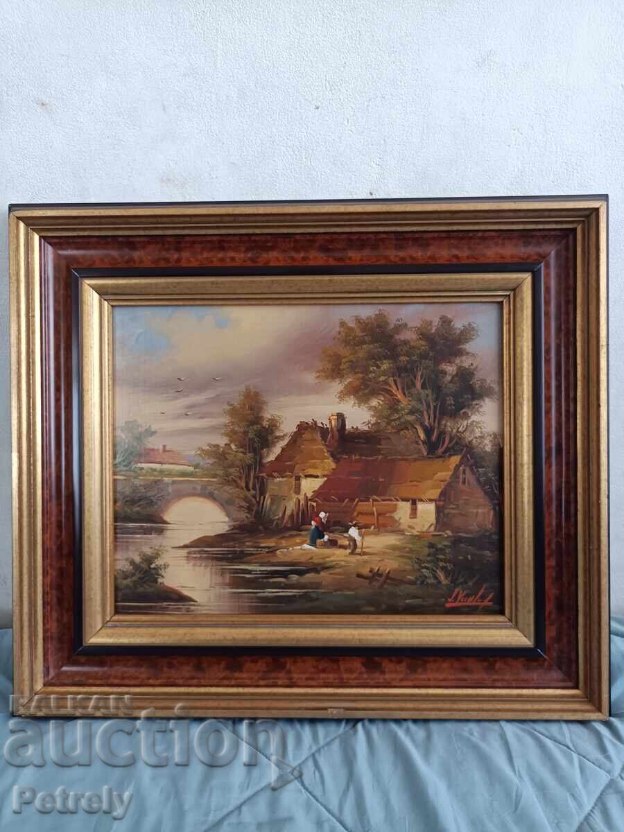 Παλιά ελαιογραφία Παλιά ελαιογραφία