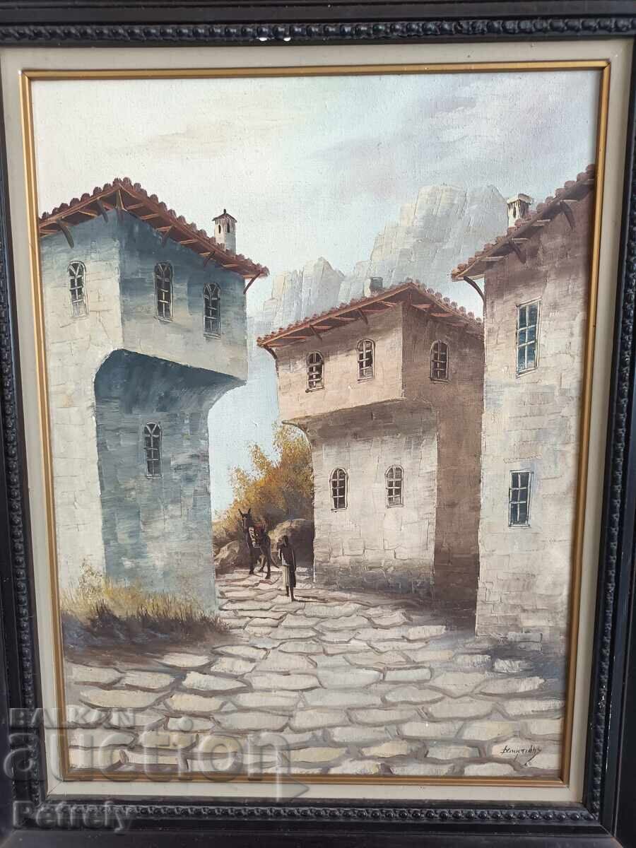 Παλιά ελαιογραφία με τιμή 100.00 BGN | € 51.13 Παλιά ελαιογραφία με τιμή 100.00 BGN | € 51.13