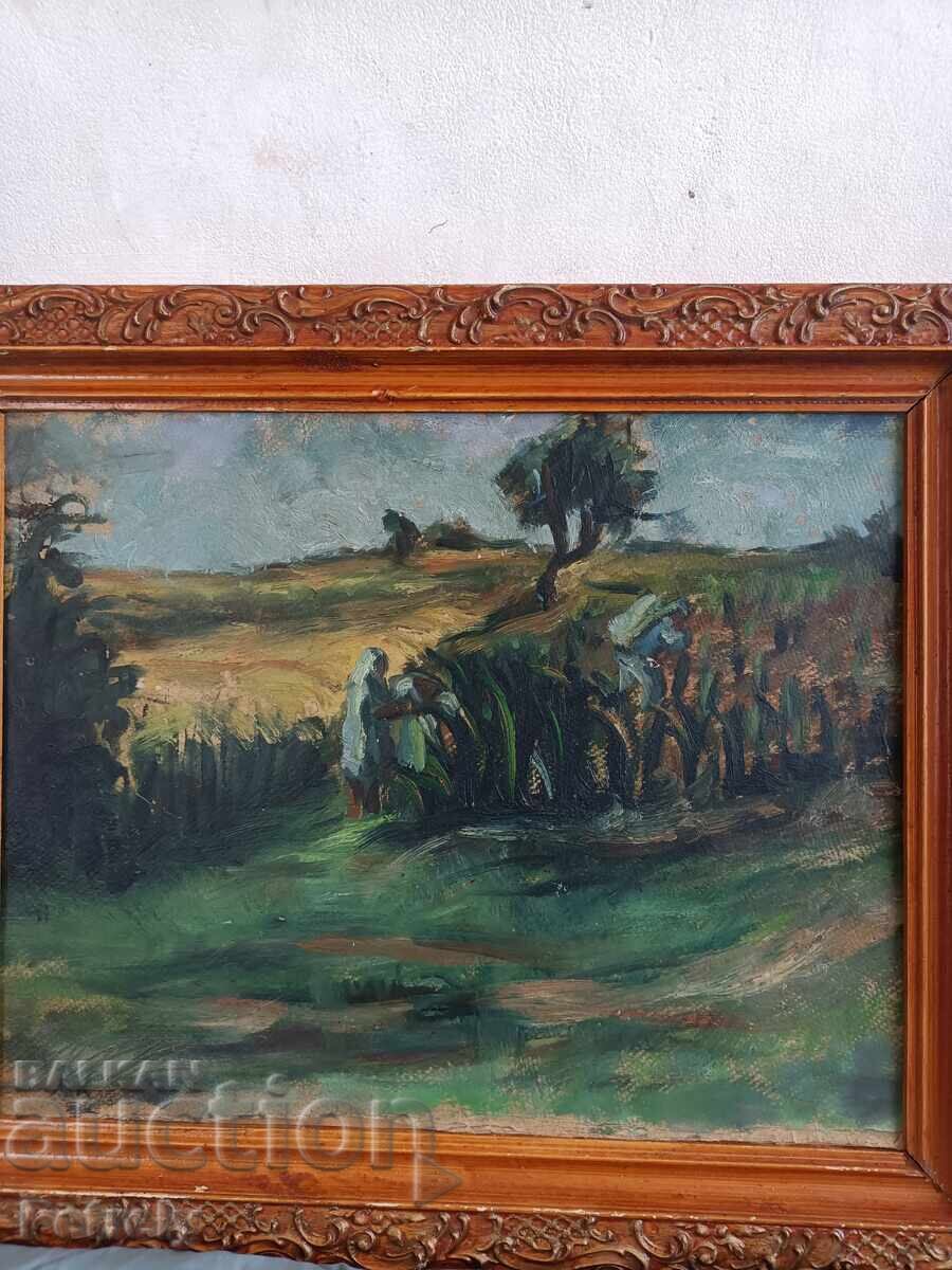 Доставка на Стара маслена картина Доставка на Стара маслена картина