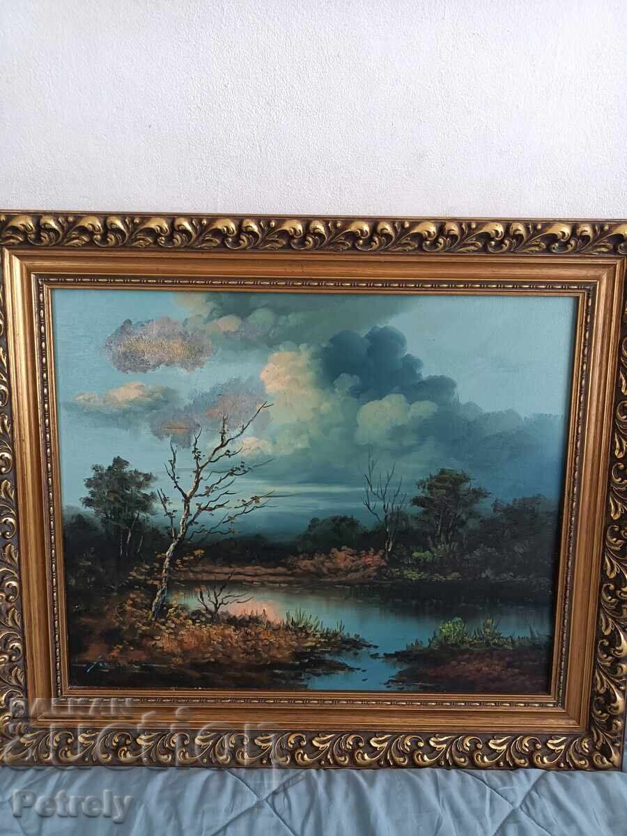 Стара маслена картина с цена 250.00 лв. | € 127.82