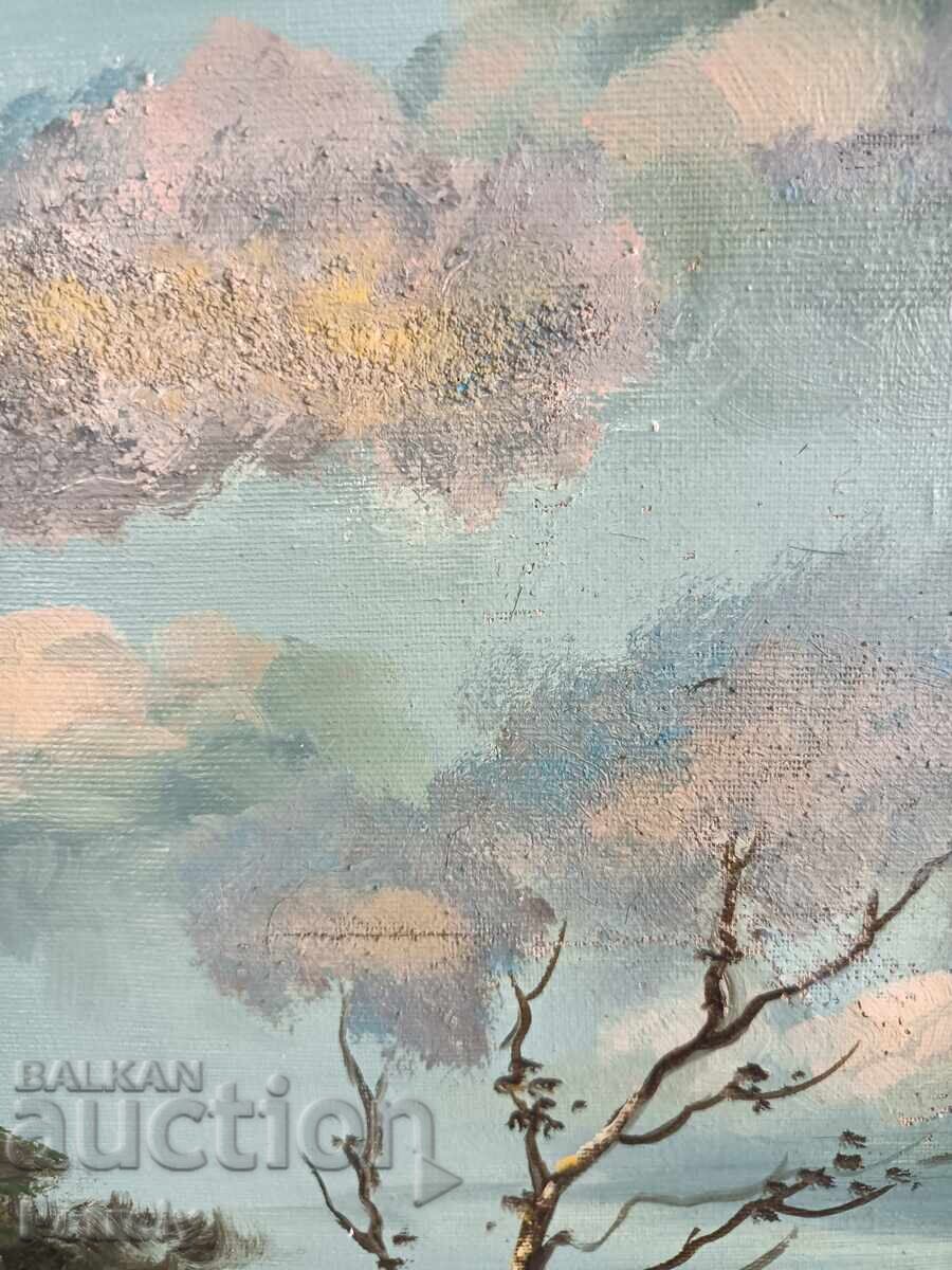 Аукцион Стара маслена картина