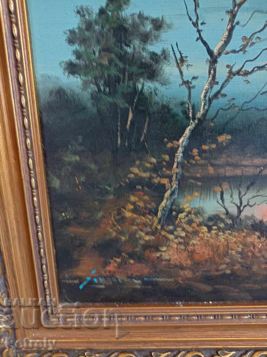 Доставка на Стара маслена картина