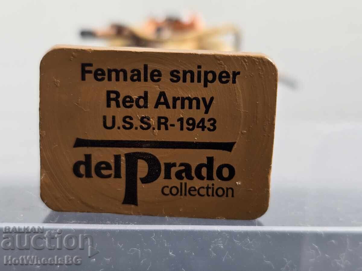 DEL PRADO-ΑΝΔΡΕΣ ΣΤΟΝ ΠΟΛΕΜΟ: Γυναίκα ελεύθερος σκοπευτής Κόκκινος Στρατός U.S.S.R-1943 - 5