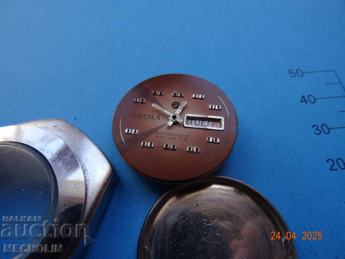 Ρολόι ΑΝΤΑΛΛΑΚΤΙΚΑ SWISS CECILA - 6