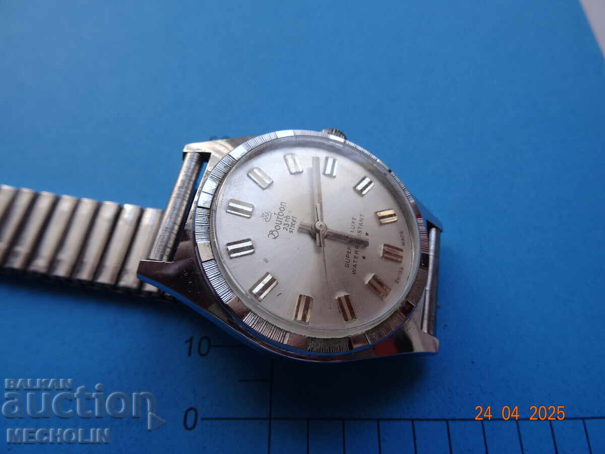 Аукцион часовник ЧАСТИ  SWISS WATCH BOURBON