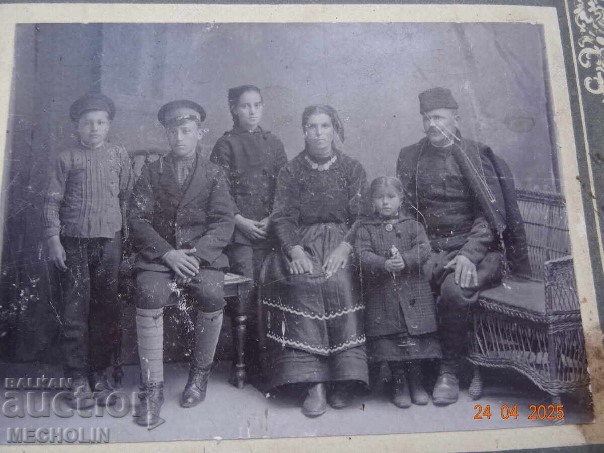 Collector's Old Cardboard Family Photo - 6 Collector's Old Cardboard Family Photo - 6