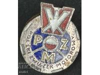 Znachka PZM Πολωνική Ένωση Μηχανοκίνητου Αθλητισμού