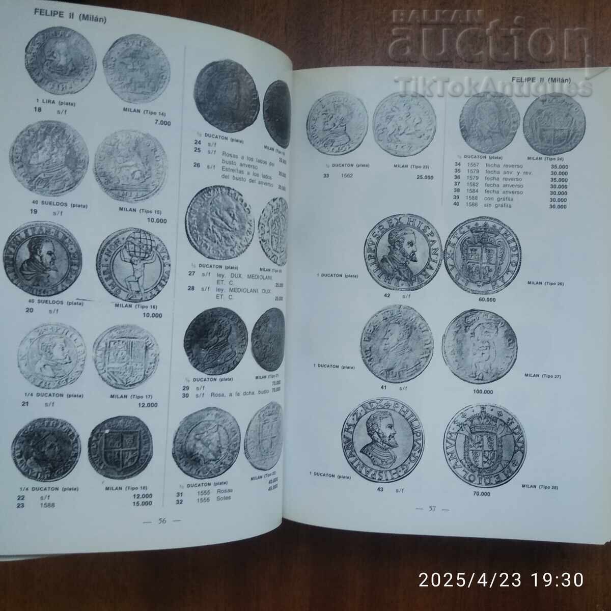 Catalogs of Spanish Coins, Parts 1 and 2 - 5 Catalogs of Spanish Coins, Parts 1 and 2 - 5