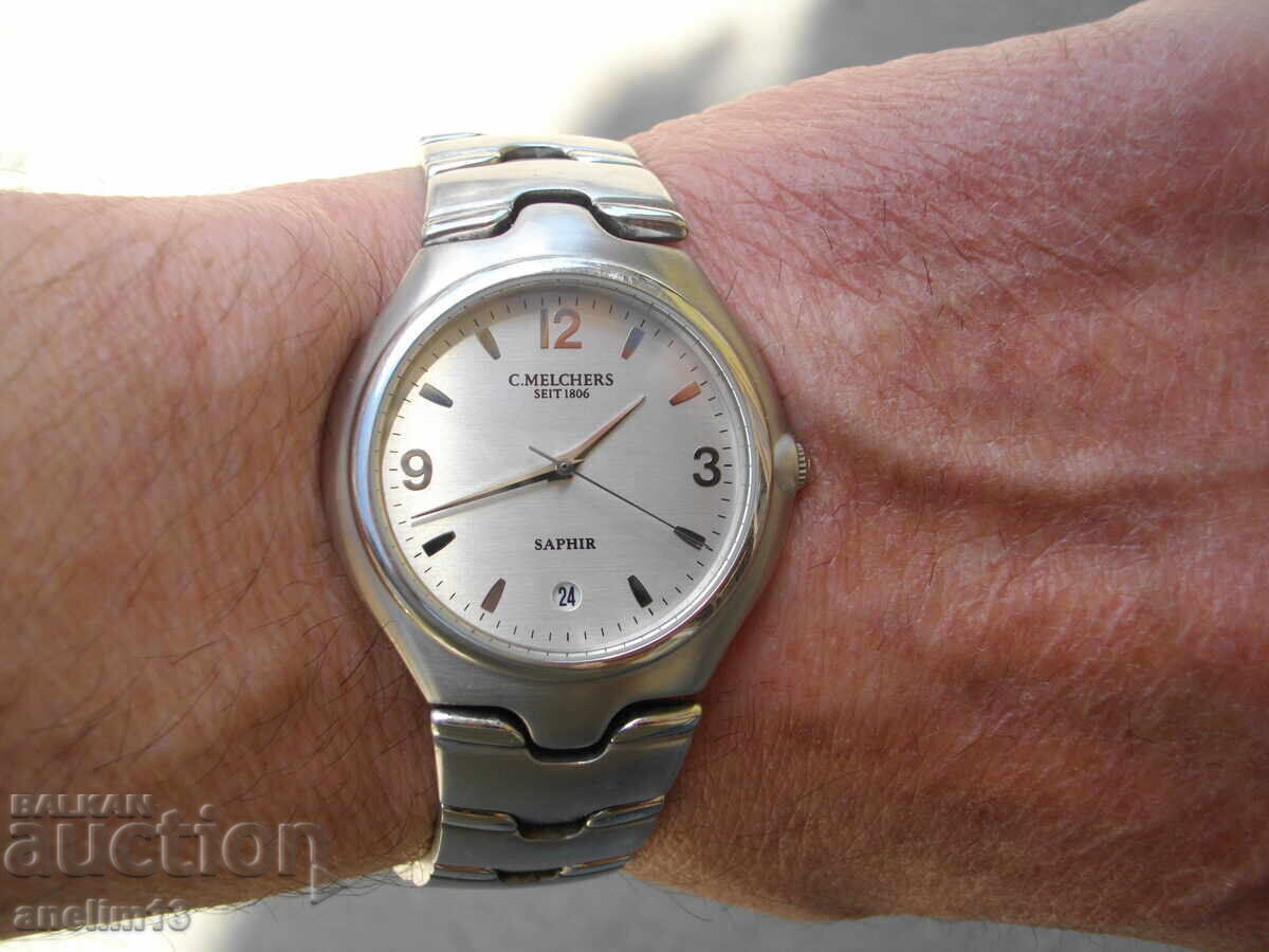 ΚΟΜΨΟ ΑΝΔΡΙΚΟ ΑΤΣΑΛΙΝΟ ΡΟΛΟΪ C. MELCHERS SEIT 1806 SAPHIR με τιμή 85.00 BGN | € 43.46