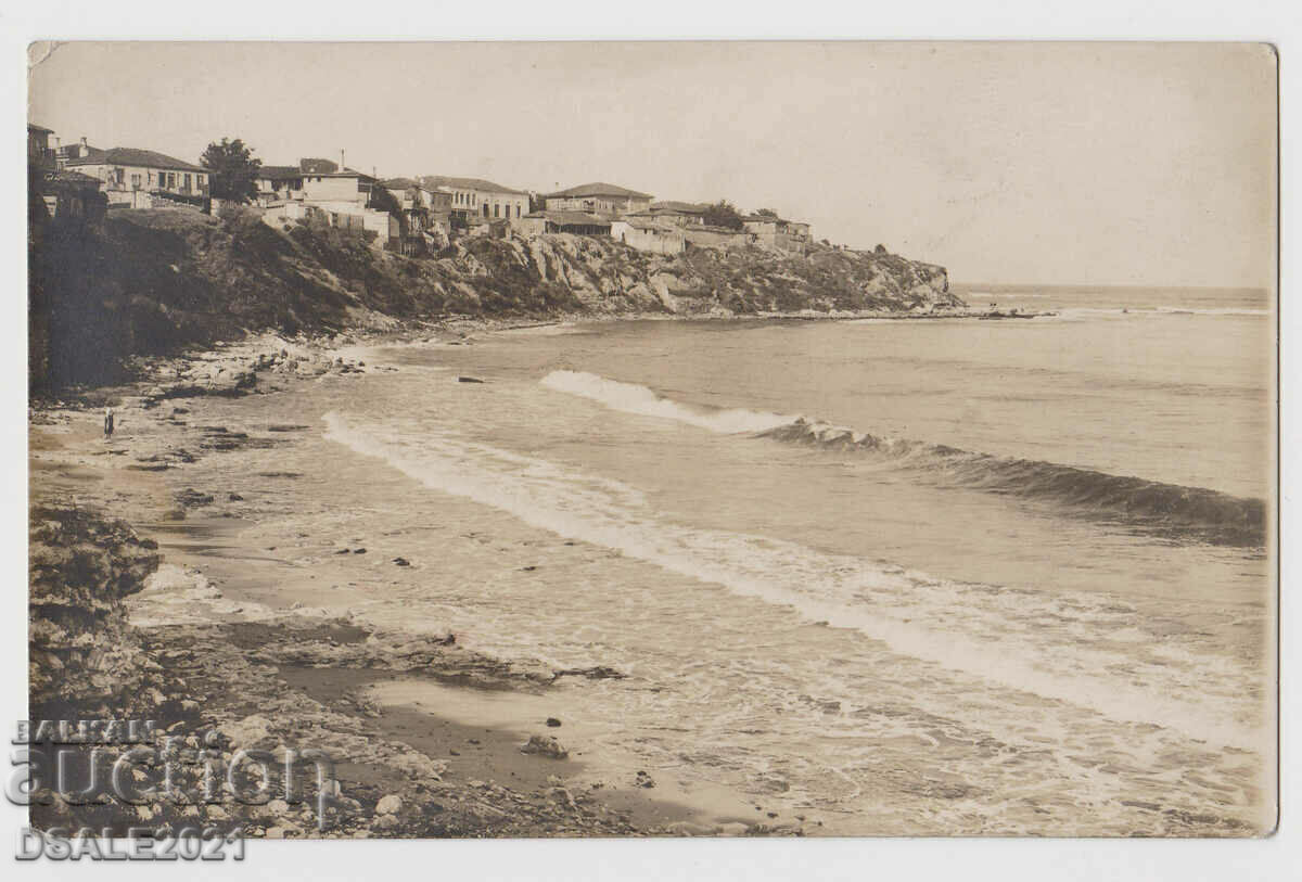 България снимка картичка 1920те Месемврия Несебър /64836