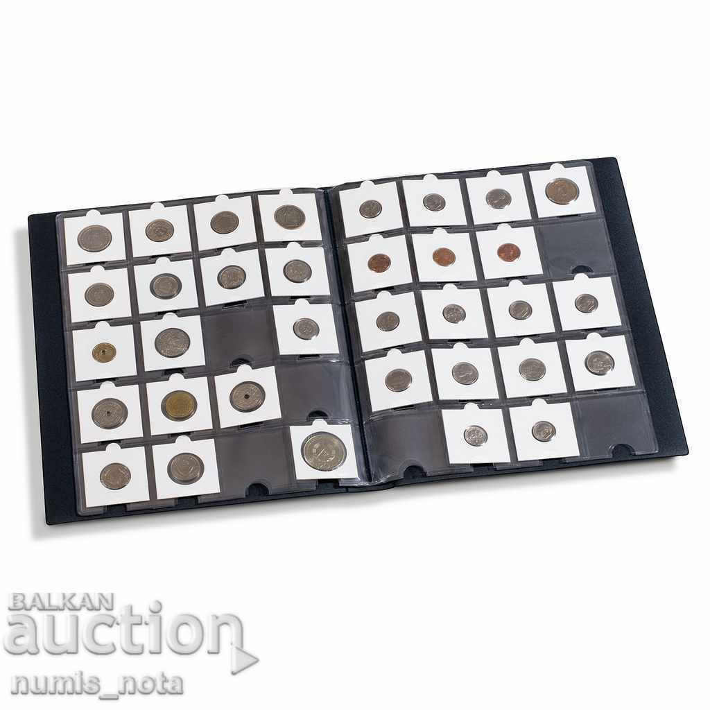 Auction Album for 200 coins in Leuchtturm cards Auction Album for 200 coins in Leuchtturm cards