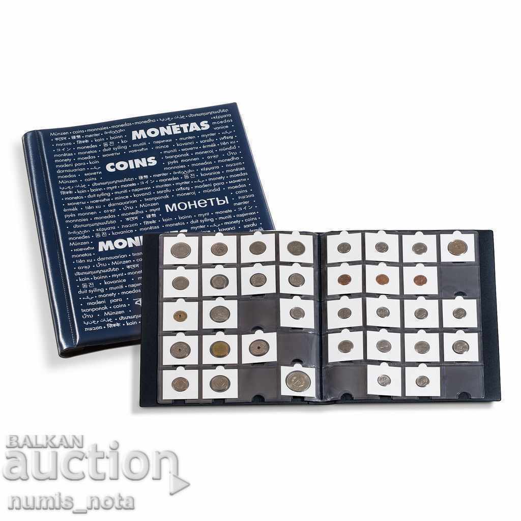 Album for 200 coins in Leuchtturm cards Album for 200 coins in Leuchtturm cards