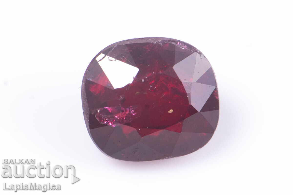 Ρουμπίνι 0.63ct ακατέργαστο cushion κοπής