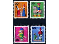 Γερμανία Δ.Γ. 1971 - γραμματόσημα MNH