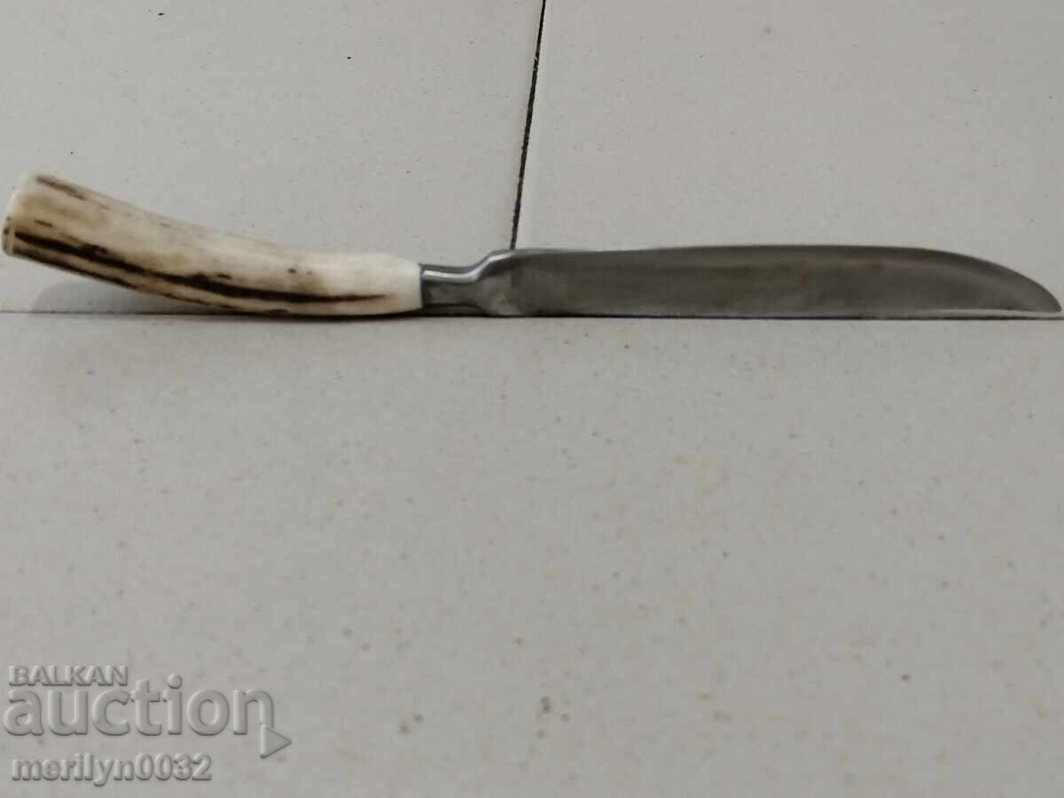 Old hunting knife dagger, shark fin - 7 Old hunting knife dagger, shark fin - 7