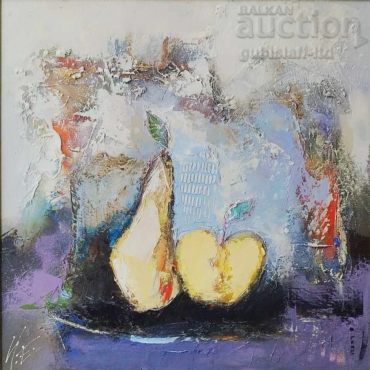 Painting, still life, artist Ivaylo Evstatiev with price 550.00 BGN | € 281.21 Painting, still life, artist Ivaylo Evstatiev with price 550.00 BGN | € 281.21