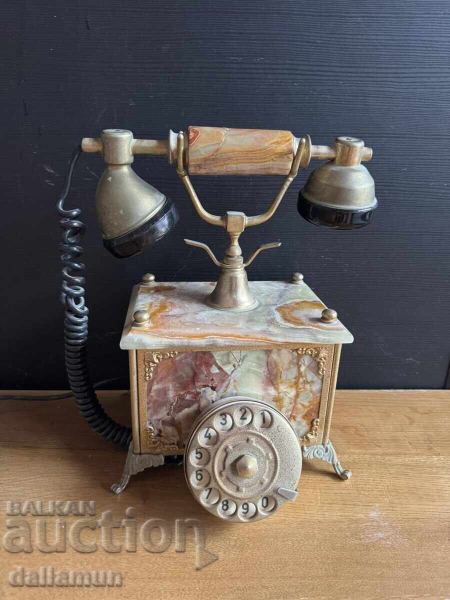 Αρχαίο ιταλικό τηλέφωνο inox