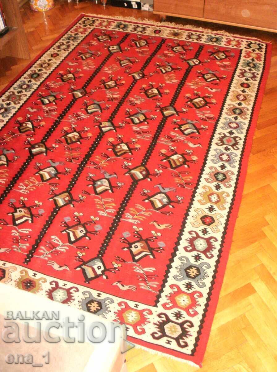 Licitație Covor original chiprovski, conservat, cu pui - 165x240cm