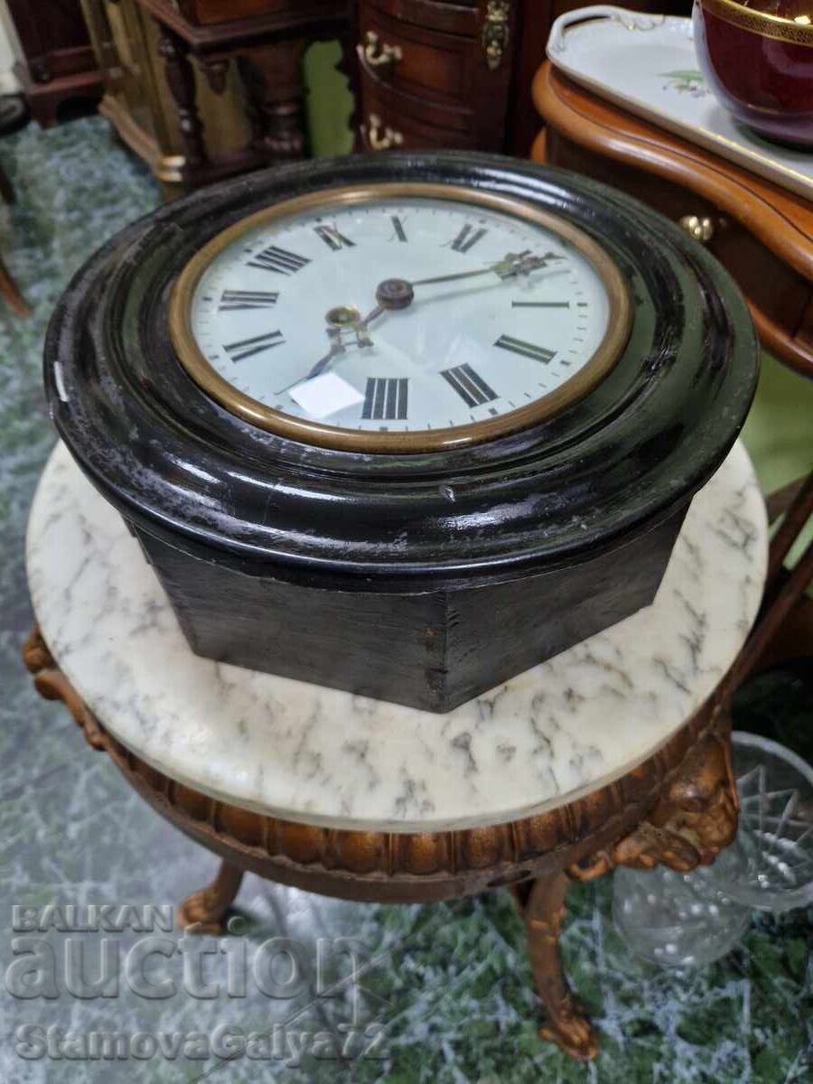 Παράδοση Αντίκα συλλεκτικό γαλλικό ρολόι τοίχου Παράδοση Αντίκα συλλεκτικό γαλλικό ρολόι τοίχου