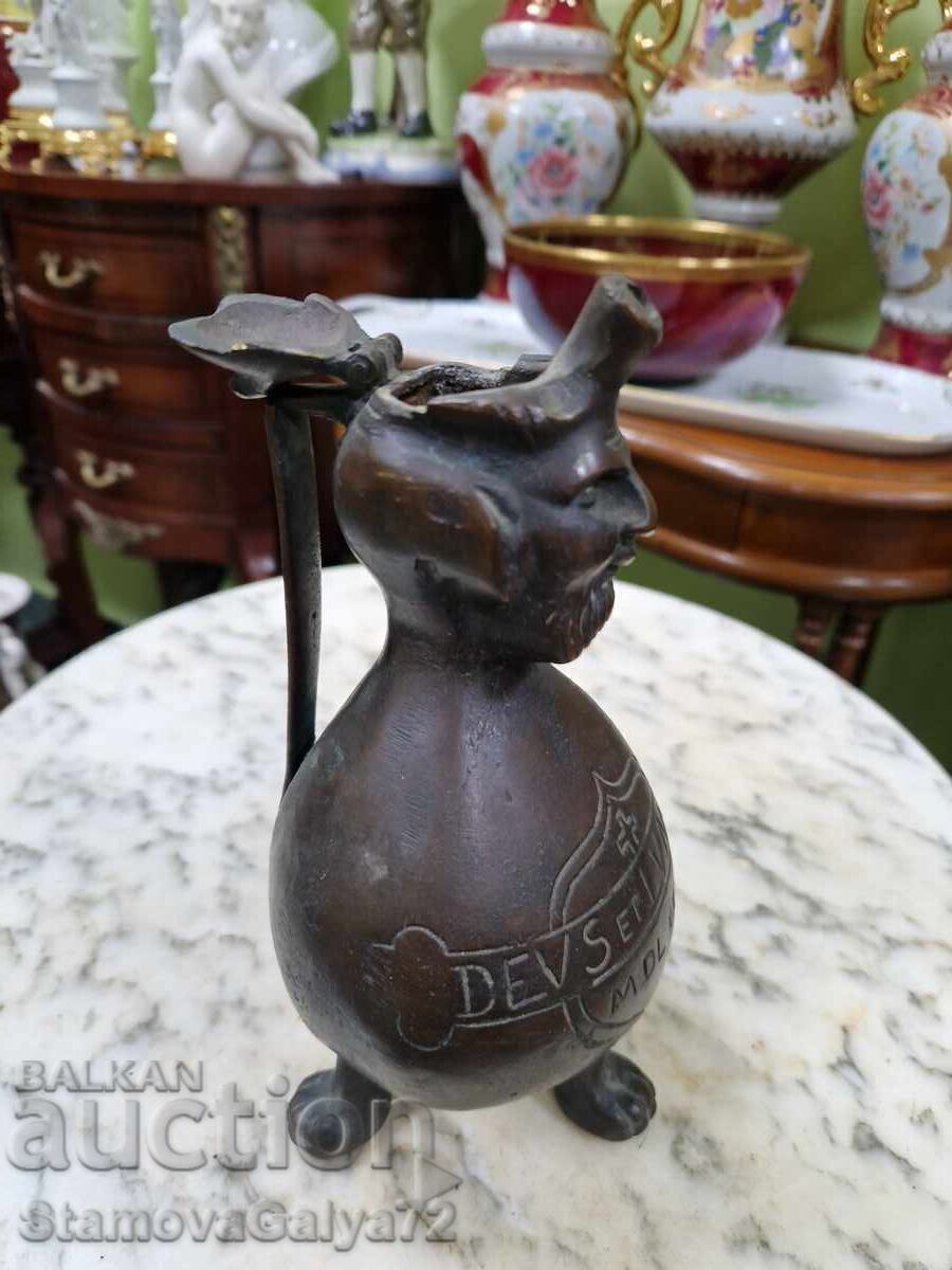 Livrarea Vas antic din bronz rar, din secolul al XIX-lea