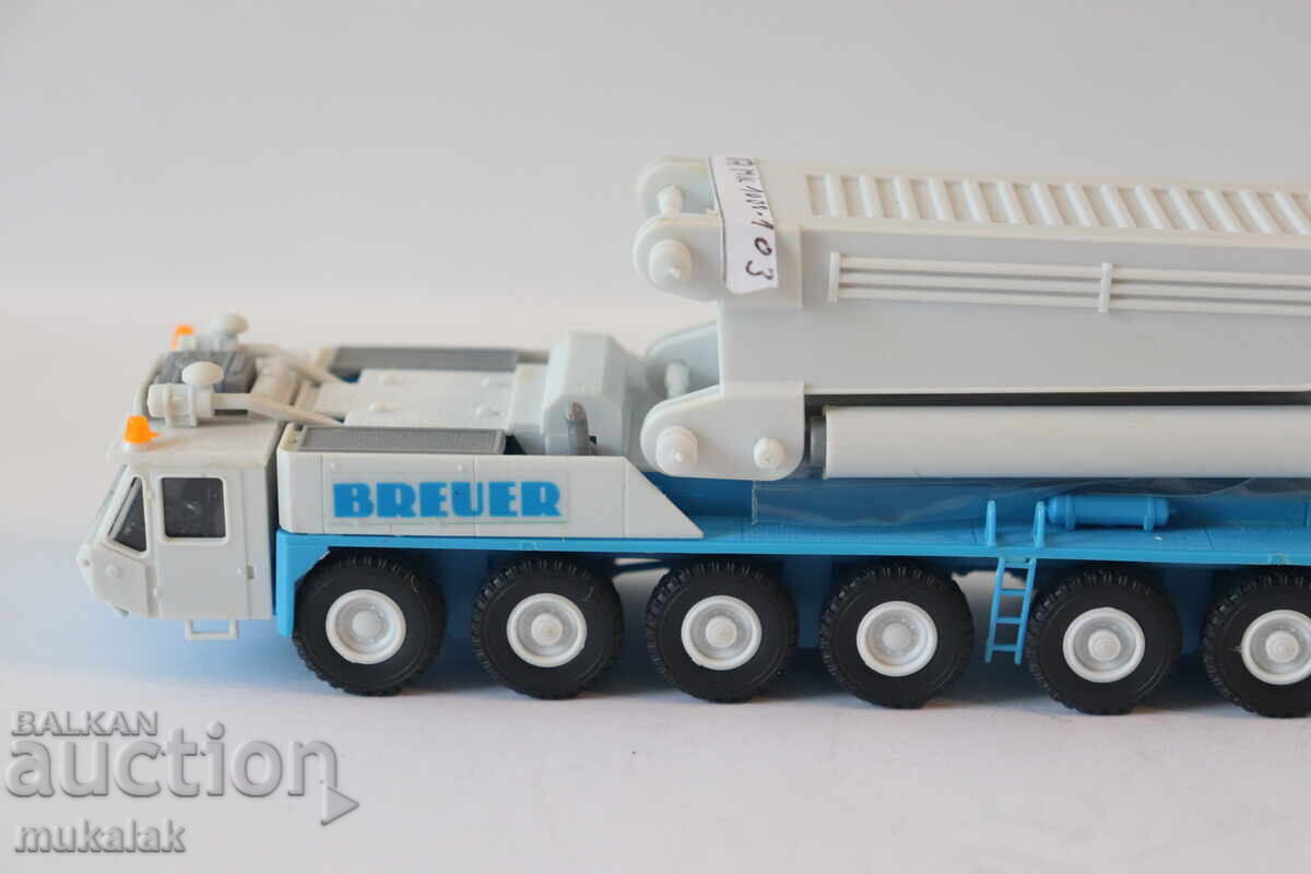 KUBRI 1:87 H0 Crane Truck TIR Model with price 45.00 BGN | € 23.01