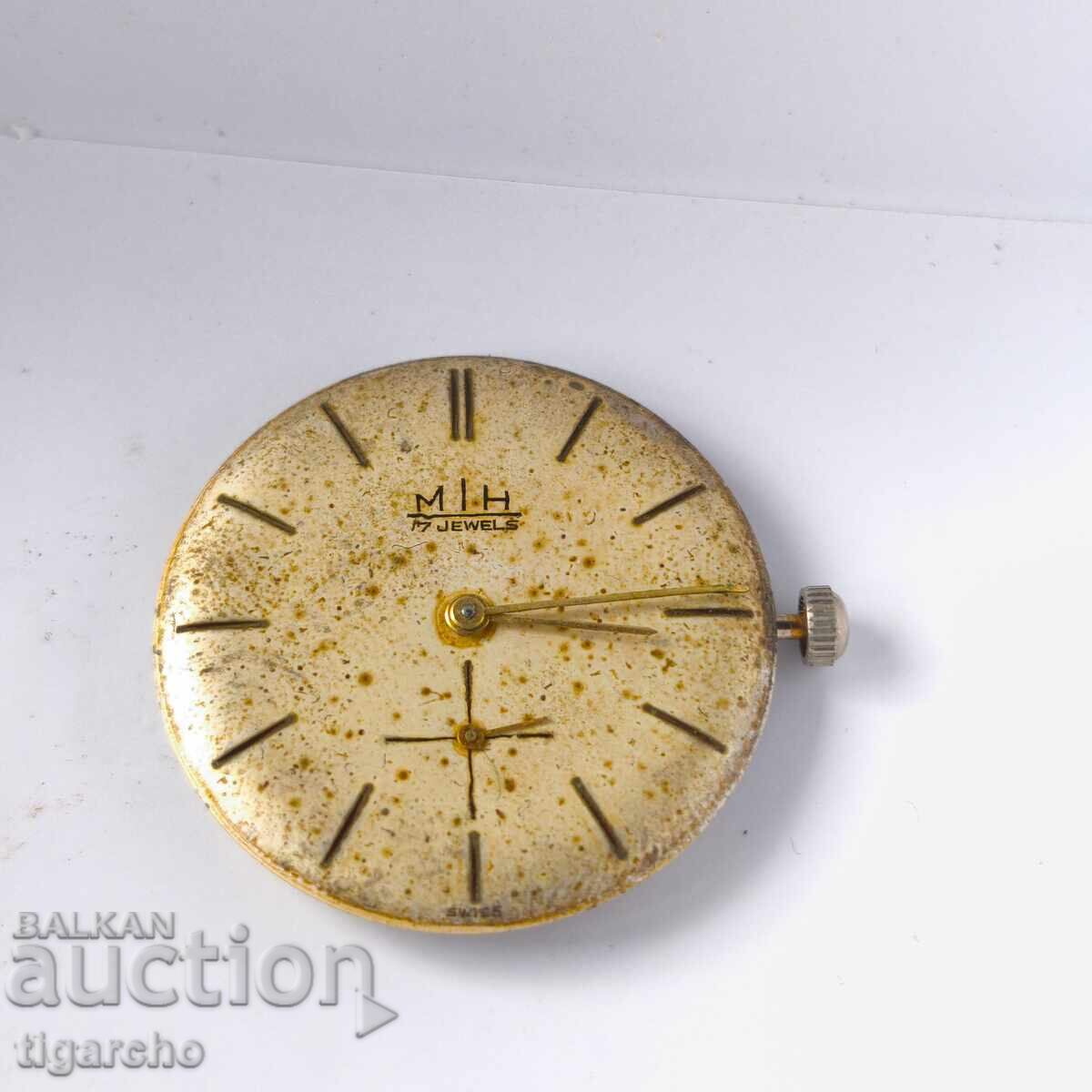 Μηχανισμός για ανδρικό ρολόι MIH - 5