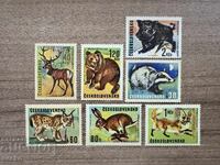 Τσεχοσλοβακία - Θηραματικά ζώα (1966) MNH