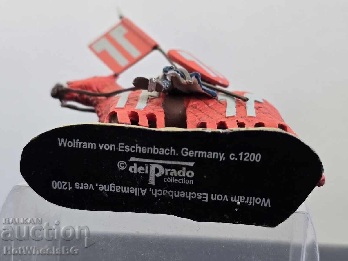 Del Prado - RĂZBOINICI MEDIEVALI: Wolfram von Eschenbach Germania - 7