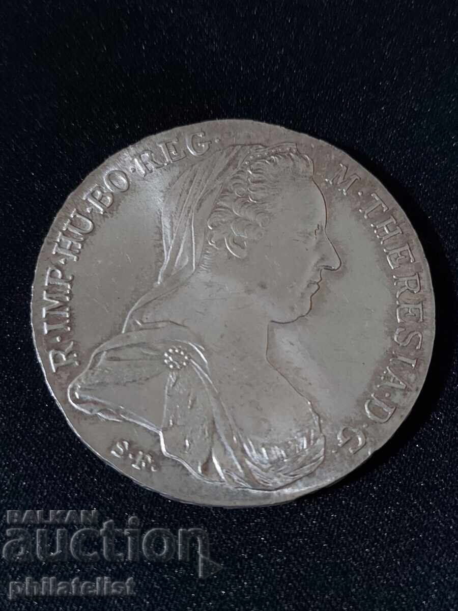 Austria 1780 - 1 Thaler - Maria Theresa, Restrike #5 Silver with price 75.00 BGN | € 38.35 Austria 1780 - 1 Thaler - Maria Theresa, Restrike #5 Silver with price 75.00 BGN | € 38.35