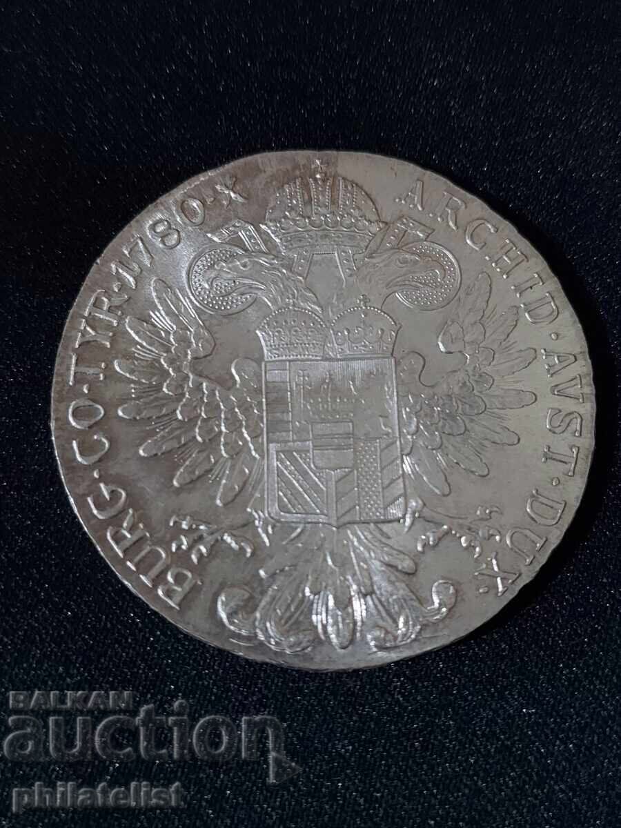 Delivery of Austria 1780 - 1 Thaler - Maria Theresa, Restrike #5 Silver Delivery of Austria 1780 - 1 Thaler - Maria Theresa, Restrike #5 Silver